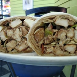 Feast Catering - Balsamic Chicken Salad on wrap- these are huge!