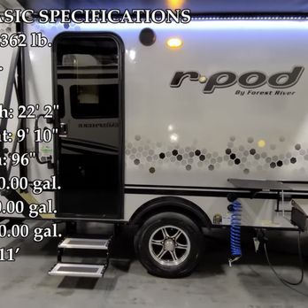 All Valley RV Center - R-POD 195 Basic Specs - RV Dealers Near Me - Acton, California