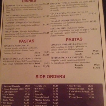La Bella Managua - Menu - Latin American Near Me - Toronto, Ontario La Bella Managua - Menu - Latin American Near Me - Toronto, Ontario