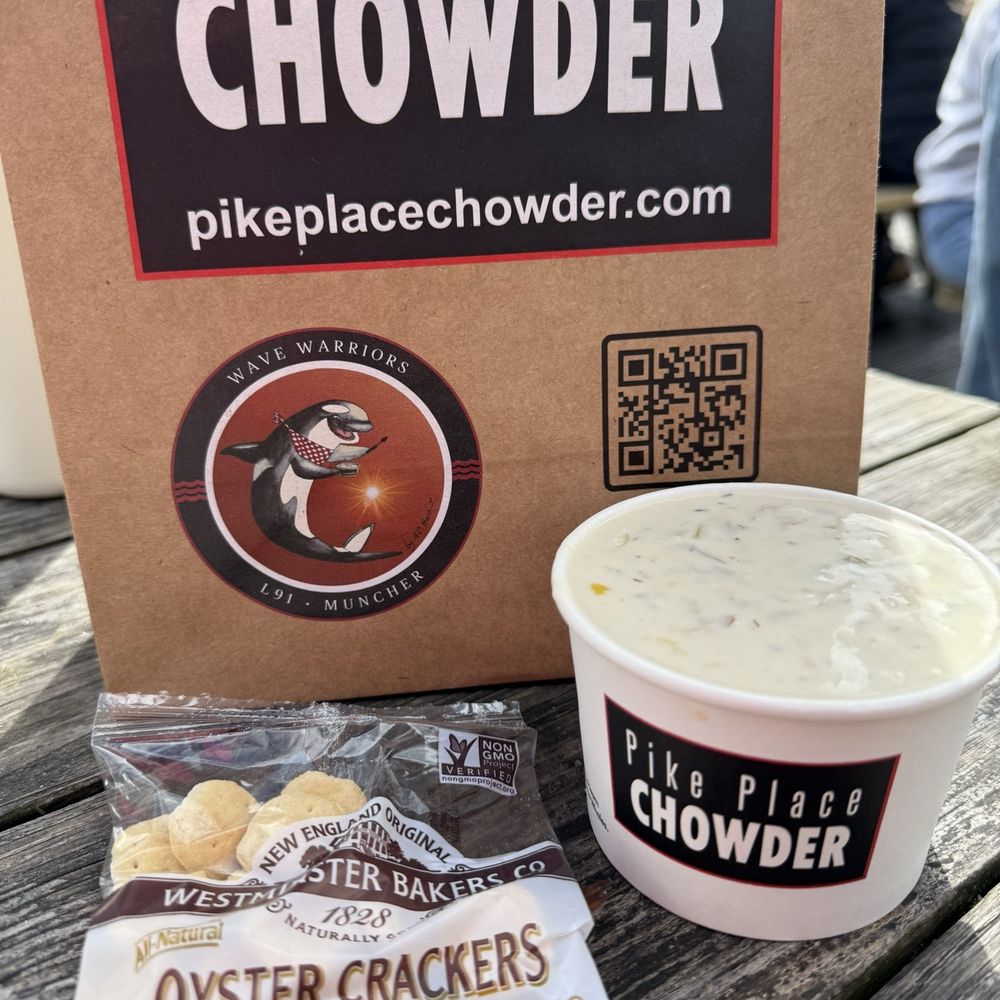 Pike Place Chowder - Pacific Place - New England Clam Chowder - Seafood Near Me - Seattle, Washington Pike Place Chowder - Pacific Place - New England Clam Chowder - Seafood Near Me - Seattle, Washington
