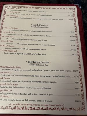Menu photo 1 Taj Mahal Springfield, MO Menu photo 1 Taj Mahal Springfield, MO