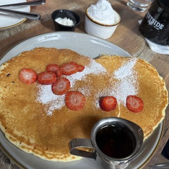 Westside Cafe - Strawberry pancakes - ok - New American Near Me - Vail, Colorado Westside Cafe - Strawberry pancakes - ok - New American Near Me - Vail, Colorado