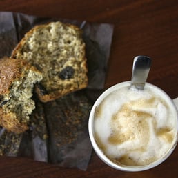 Tango Palace Coffee Company - Chocolate Chip Muffins - Chocolate chip muffin with a cap - Coffee & Tea Shops Near Me - Toronto, Ontario