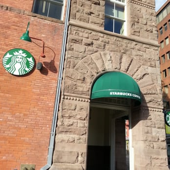 Starbucks - a brick building with a green awning - Coffee & Tea Near Me - Brampton, Ontario Starbucks - a brick building with a green awning - Coffee & Tea Near Me - Brampton, Ontario