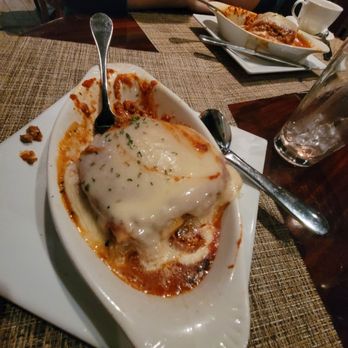 Lucia's - This is 1 serving of lasagna. Had leftovers for the next day - Pizza Near Me - Sterling, Virginia Lucia's - This is 1 serving of lasagna. Had leftovers for the next day - Pizza Near Me - Sterling, Virginia