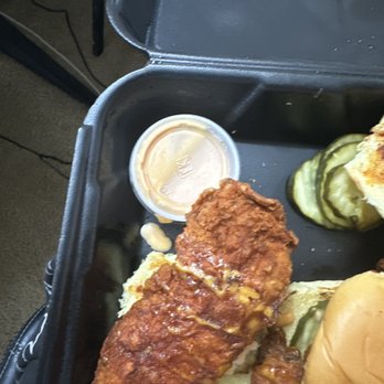 Dave's Hot Chicken - Juicy mild in heat chicken Dave's #1 2 Tenders w/ Fries - Chicken Shop Near Me - Tustin, California Dave's Hot Chicken - Juicy mild in heat chicken Dave's #1 2 Tenders w/ Fries - Chicken Shop Near Me - Tustin, California