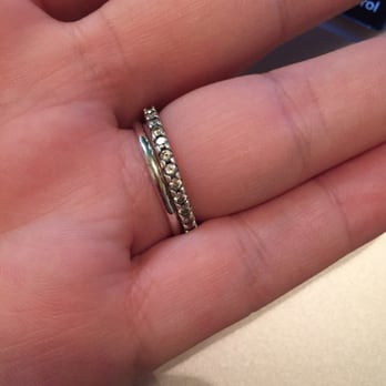 Jeweler's Touch - They repaired the broken band and resized my ring by making it thicker and stronger. My ring is vintage and they made it look brand new. - Jewelry Near Me - Brea, California
