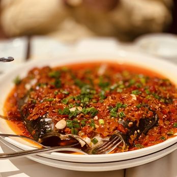 Fiery Shanghai - Pepper fish head  (sooo good) - Shanghainese Near Me - Pleasanton, California