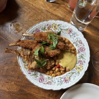 The Dunbar - panko lamb chops - New American Near Me - Gainesville, Florida