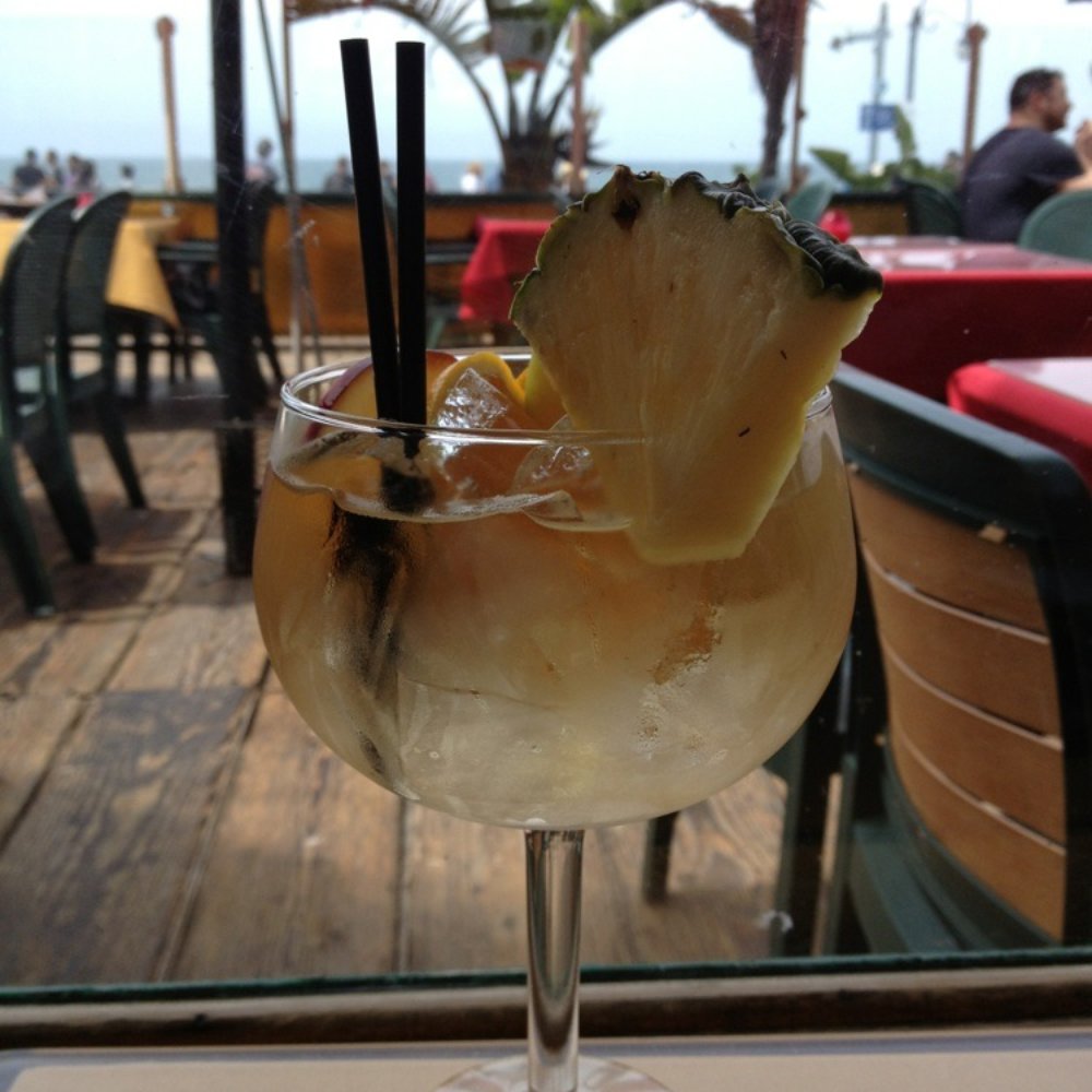 Maria Sol - White sangria. Delicious and comes with a view! - Mexican Near Me - Santa Monica, California Maria Sol - White sangria. Delicious and comes with a view! - Mexican Near Me - Santa Monica, California