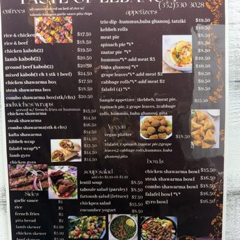 Taste Of Lebanon - Menu - Mediterranean Near Me - Eustis, Florida Taste Of Lebanon - Menu - Mediterranean Near Me - Eustis, Florida