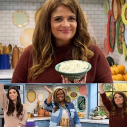 Luxurious Hair - Styling hair for alex guarneschelli for The Kitchen on Food Network Saturday morning