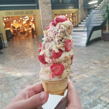 Normal Ice Cream - PB + J composed cone - Food Trucks Near Me - Salt Lake City, Utah