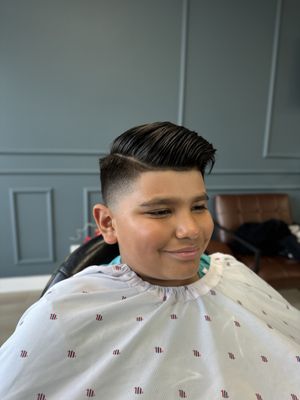 Kid Haircuts - Looking for the perfect kids' haircut? Look no further!
Fun and friendly atmosphere
Expert stylist specializing in kids' cuts
Variety of styles to choose from
Bring your little ones in for a fantastic haircut experience they'll love!
Book your appointment today! Kid Haircuts - Looking for the perfect kids' haircut? Look no further!
Fun and friendly atmosphere
Expert stylist specializing in kids' cuts
Variety of styles to choose from
Bring your little ones in for a fantastic haircut experience they'll love!
Book your appointment today!