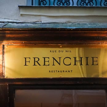 Frenchie - Restaurant Sign - French Near Me - Paris, 75