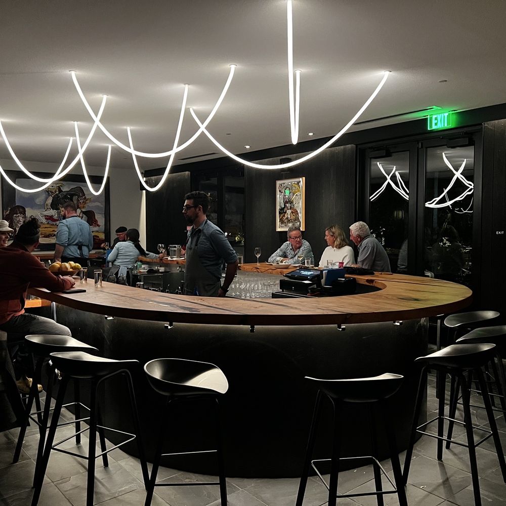 Slanted Door - Bar area is inviting - Vietnamese Near Me - Napa, California