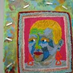 Gun Marie Textiles - Self portrait