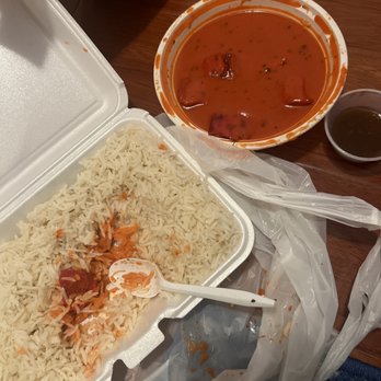 Sweets & Curry House - a meal in a styrofoam container - Indian Near Me - Philadelphia, Pennsylvania Sweets & Curry House - a meal in a styrofoam container - Indian Near Me - Philadelphia, Pennsylvania