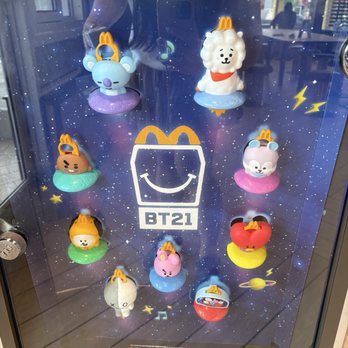 McDonald's - lineup of BT21 toys - Fast Food Near Me - Westbury, New York McDonald's - lineup of BT21 toys - Fast Food Near Me - Westbury, New York