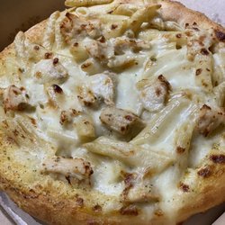 Domino's Pizza - Alfredo chicken pasta breadbowl