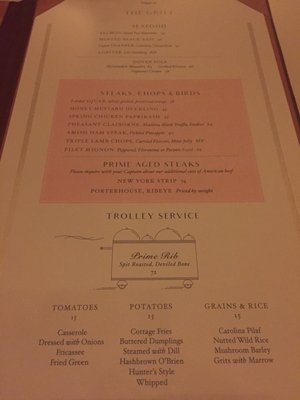 Menu photo 6 The Grill New York, NY Menu photo 6 The Grill New York, NY