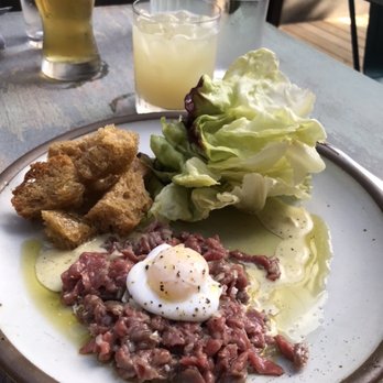 Table - Steak tartare Caesar salad- so good! - New American Near Me - Asheville, North Carolina Table - Steak tartare Caesar salad- so good! - New American Near Me - Asheville, North Carolina