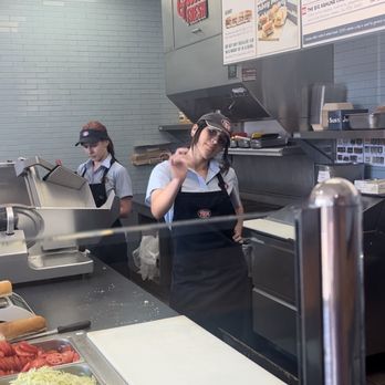 Jersey Mike's Subs - This is bad for business bad attitude both of these young girls have extremely bad attitudes beware - Fast Food Near Me - Cerritos, California