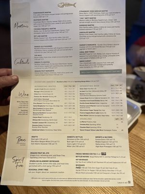 Menu photo 5 Bonefish Grill Clearwater, FL