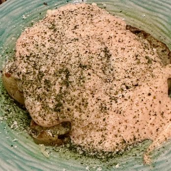ABURIYA IBUSHI - Grilled Yukon Gold Potato w mentaiko cheese butter. Good, like a loaded baked potato. - Japanese Near Me - Honolulu, Hawaii ABURIYA IBUSHI - Grilled Yukon Gold Potato w mentaiko cheese butter. Good, like a loaded baked potato. - Japanese Near Me - Honolulu, Hawaii