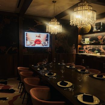 EVELYN - Wine room, absolutely stunning! - Lounges Near Me - Dallas, Texas