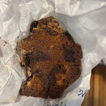 Levain Bakery - Back Bay, Boston - Seriously? Feels, looks, and tastes like a hockey puck. - Bakeries Near Me - Boston, Massachusetts