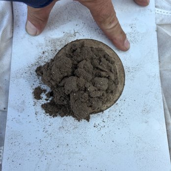 Ultimate Duct Air Clean - Dirt/mold plug that was removed from AC ducts - Air Duct Cleaning Near Me - Laredo, Texas
