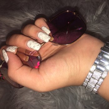 Shears-n-Brushes - Beautiful Marble Nails - Hair Salons Near Me - Summerville, South Carolina