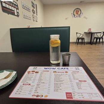 Wow Cafe - Citrus Bliss Infused Water - Hong Kong Style Cafe Near Me - Edison, New Jersey