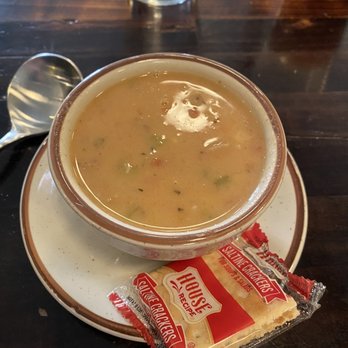 Sobie's Restaurant - White bean & pork belly soup - New American Near Me - Oconomowoc, Wisconsin