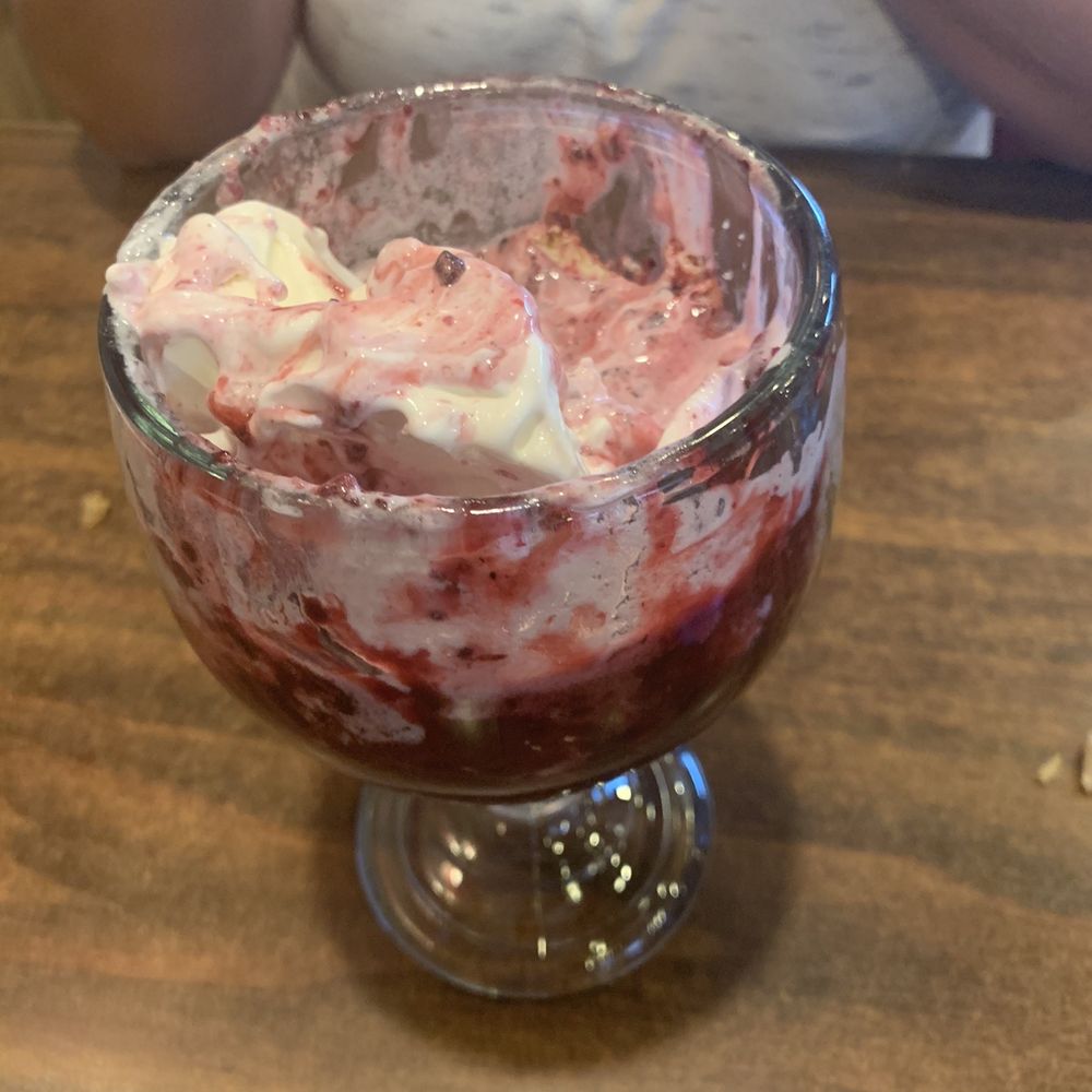 The Blackberry Cobbler with Soft Serve Ice Cream. It was amazing.