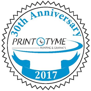 Print Tyme - Print Tyme is proudly celebrating our 30th Anniversary this year. - Printing Services Near Me - Garland, Texas Print Tyme - Print Tyme is proudly celebrating our 30th Anniversary this year. - Printing Services Near Me - Garland, Texas