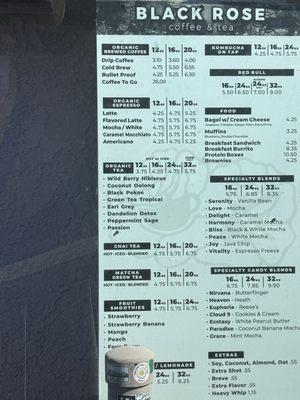 Menu photo 4 Black Rose Coffee & Tea Redding, CA Menu photo 4 Black Rose Coffee & Tea Redding, CA