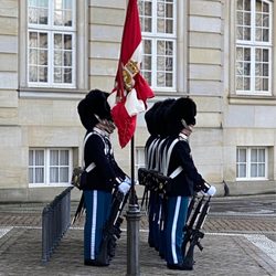 Amalienborg Slotsplads - Royal Guards