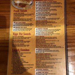 El Rancho Poblano - Menu