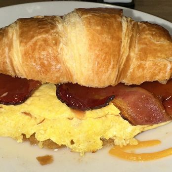 la Madeleine - Bacon, egg, and cheese croissant - Breakfast & Brunch Near Me - Columbia, Maryland