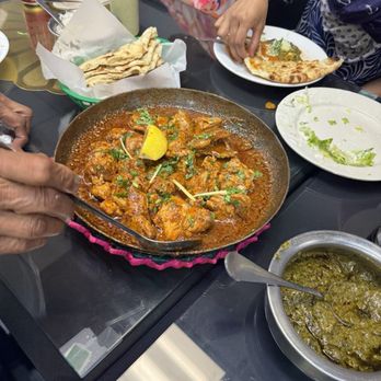 Butt Karahi House - 1 lb. Chicken Karahi Saag Paneer Butter Naan Garlic NaanGarlic Lamb Biryani - Pakistani Near Me - Valley Stream, New York