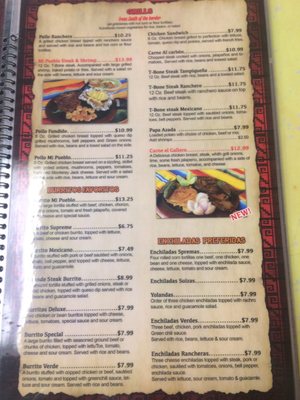 Menu photo 4 Las Brisas Charleston, MO