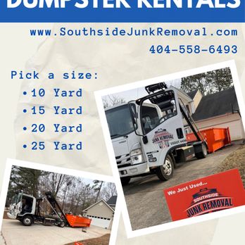 Southside Junk Removal - Call for Dumpster Rental Pricing! - Junk Removal & Hauling Near Me - Jonesboro, Georgia Southside Junk Removal - Call for Dumpster Rental Pricing! - Junk Removal & Hauling Near Me - Jonesboro, Georgia
