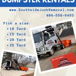 Southside Junk Removal - Call for Dumpster Rental Pricing!