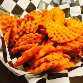 Cleavers - Sweet potato waffle fries. Well seasoned and tasty - Cheesesteaks Near Me - Philadelphia, Pennsylvania