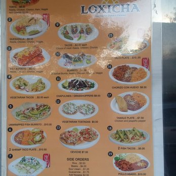 Loxicha Authentic Oaxaca Cuisine - The menu - Food Trucks Near Me - Seattle, Washington Loxicha Authentic Oaxaca Cuisine - The menu - Food Trucks Near Me - Seattle, Washington