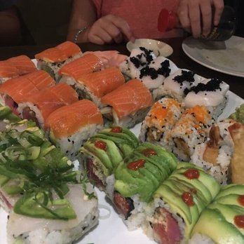 Sushi Iwa - Just a few of the delicious rolls that Sushi Iwa offers. They have such creative names that I don't remember which is depicted. - Asian Fusion Near Me - Apex, North Carolina Sushi Iwa - Just a few of the delicious rolls that Sushi Iwa offers. They have such creative names that I don't remember which is depicted. - Asian Fusion Near Me - Apex, North Carolina