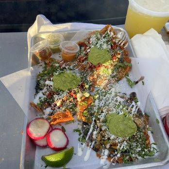 Villa's Tacos - Villa queso trío tacos and pineapple drink. 6/10 chicken taco tasted like propane. - Tacos Near Me - Los Angeles, California Villa's Tacos - Villa queso trío tacos and pineapple drink. 6/10 chicken taco tasted like propane. - Tacos Near Me - Los Angeles, California