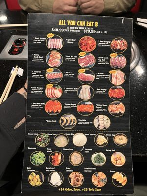 Menu photo 1 U Turn Korean Bbq Orlando, FL Menu photo 1 U Turn Korean Bbq Orlando, FL